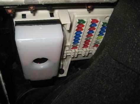 GMC Acadia fuse box location